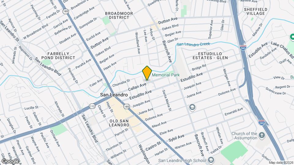 Creekside Apartments Map and Location Details