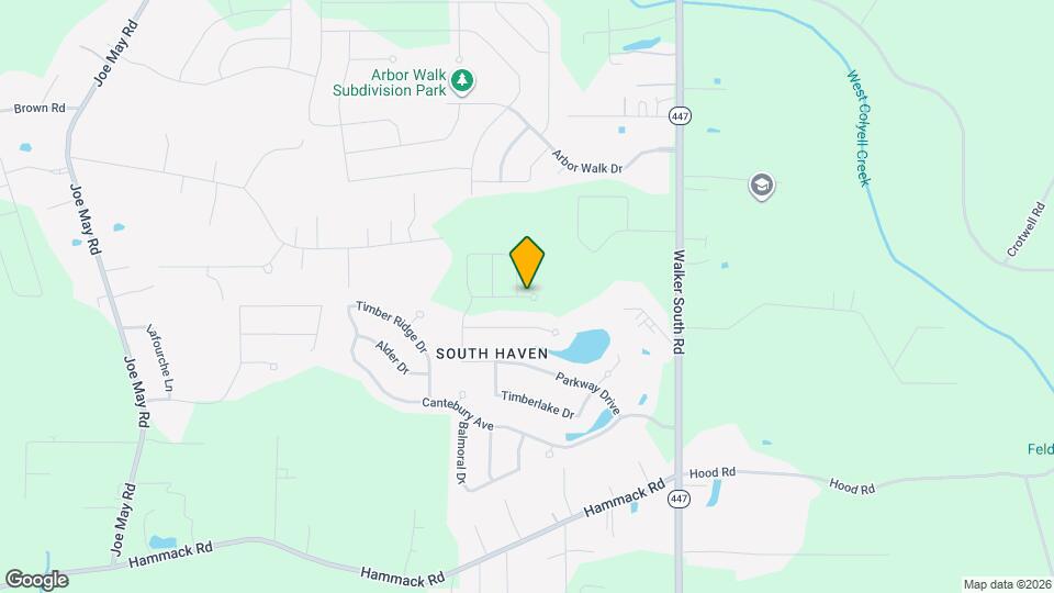 13736 Willowmore Dr Mapa y Detalles de la Ubicación