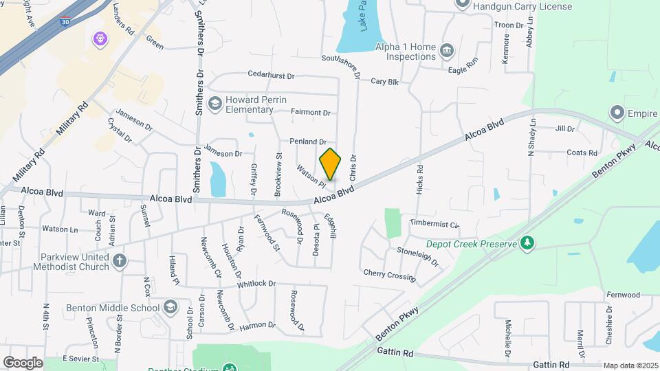 1003 Watson Pl Map and Location Details