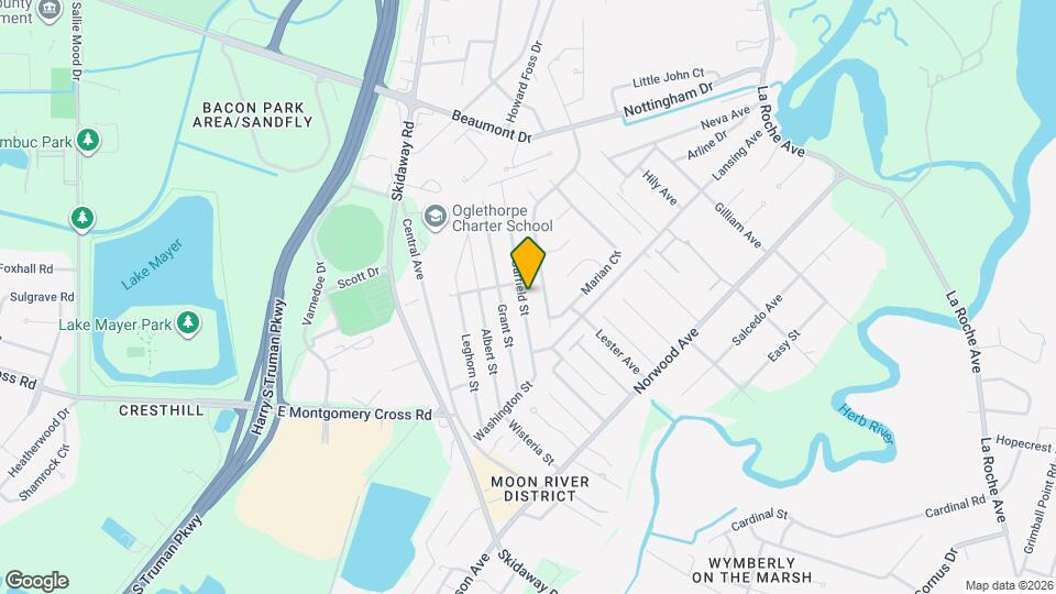 7308 Garfield St Mapa y Detalles de la Ubicación