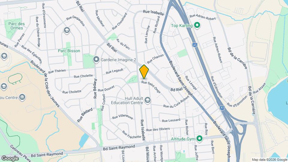 209 Archambault Rue Map and Location Details