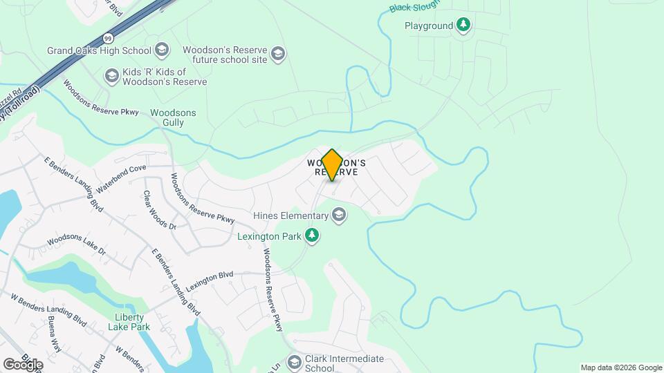 4615 Bridgewood Dr Map and Location Details