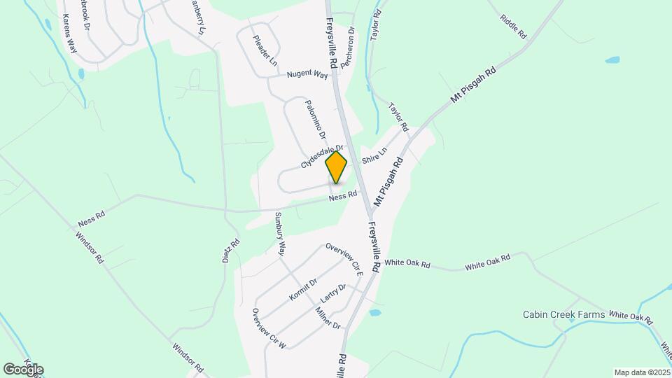 205 Palomino Dr Map and Location Details