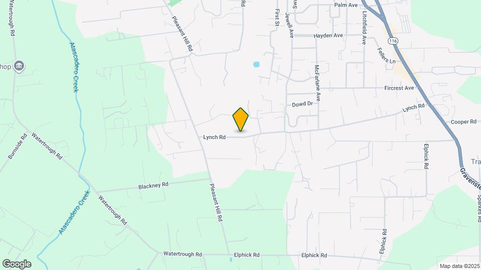 7812 Lynch Rd, Unit Sebastopol Studio Map and Location Details