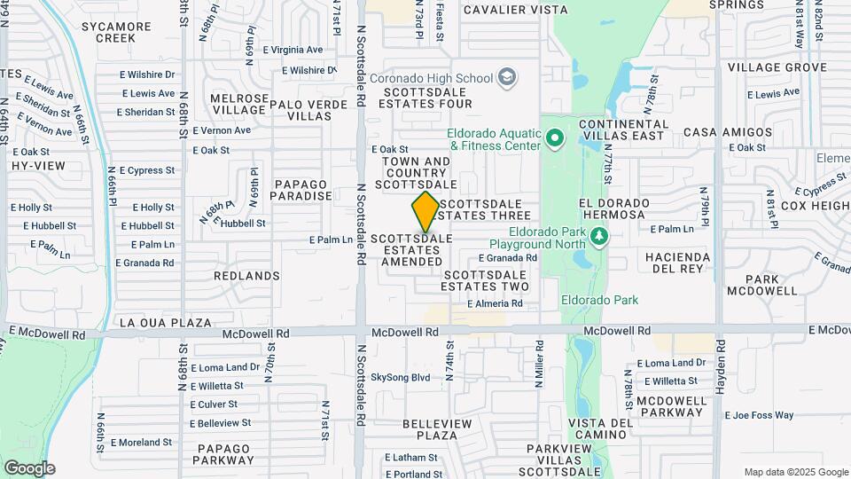 7326 E Palm Ln Map and Location Details