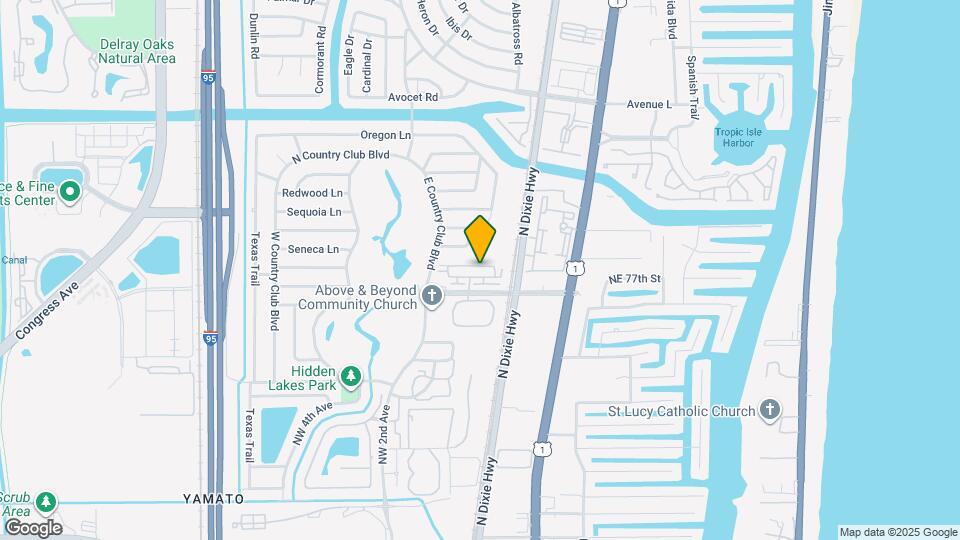 50 Via Poinciana Ln Map and Location Details