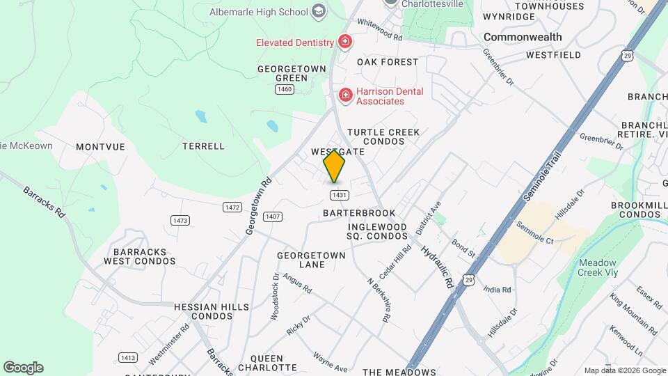 2461 N Berkshire Rd Map and Location Details