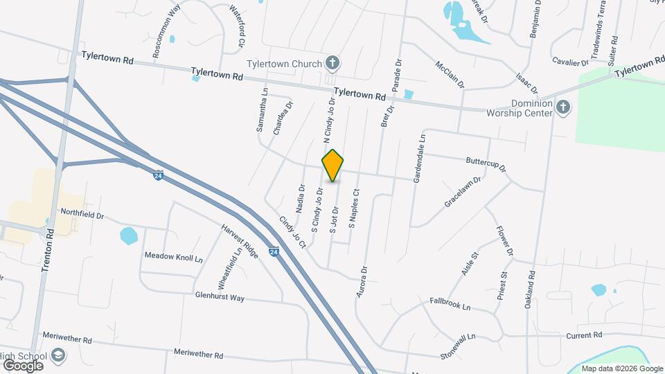 3708 S Jot Dr Map and Location Details