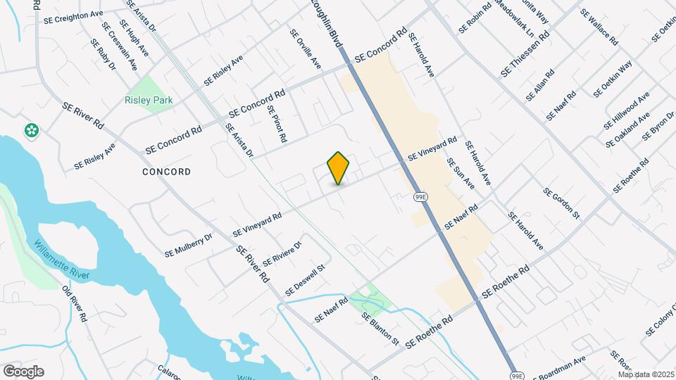 3414-3418 SE Vineyard Rd Map and Location Details