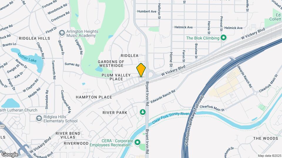 5063 Ridglea Ln Map and Location Details