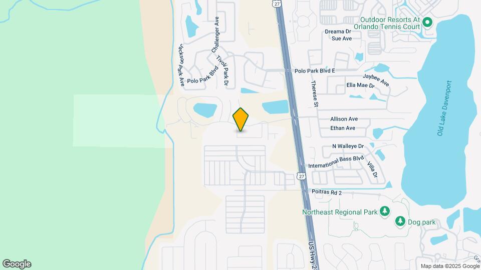927 Washington Palm Loop Map and Location Details