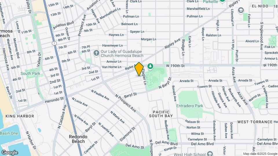 1318 Agate St Mapa y Detalles de la Ubicación