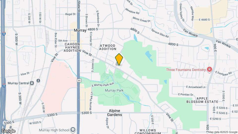 347 E Vine St-Unit -Unit 5 (Basement Apt) Map and Location Details