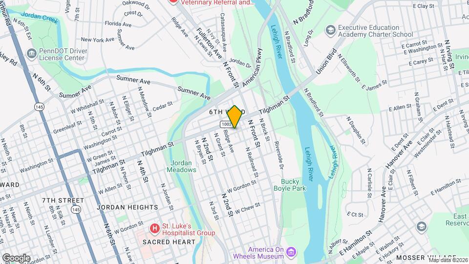 139 W Sycamore St Map and Location Details