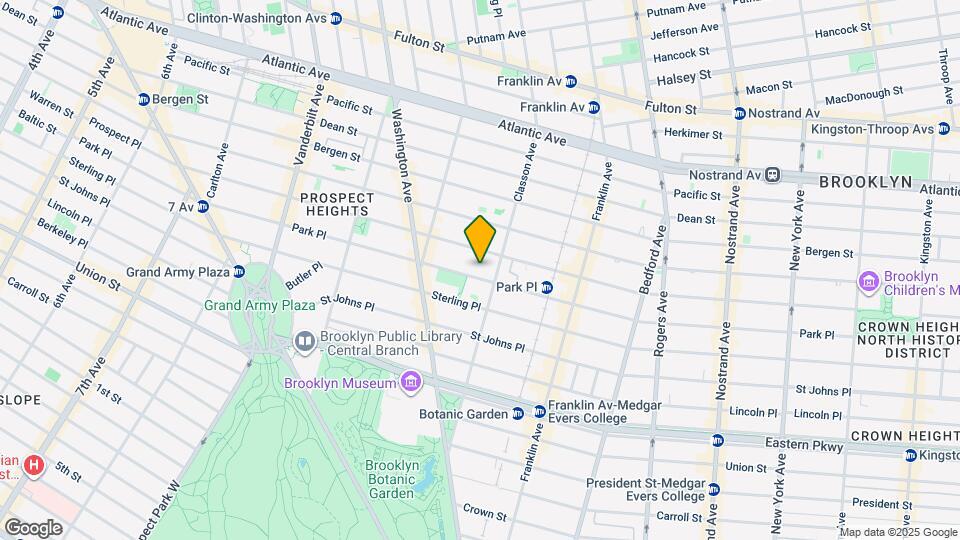 513 Park Pl Map and Location Details