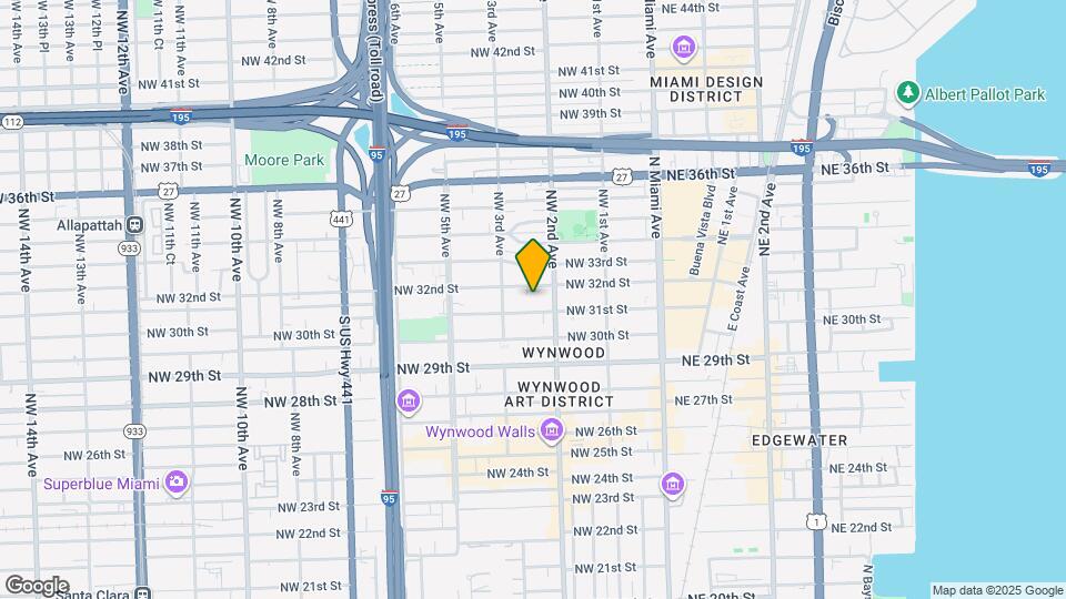 237 NW 31st St, Unit E1 Mapa y Detalles de la Ubicación