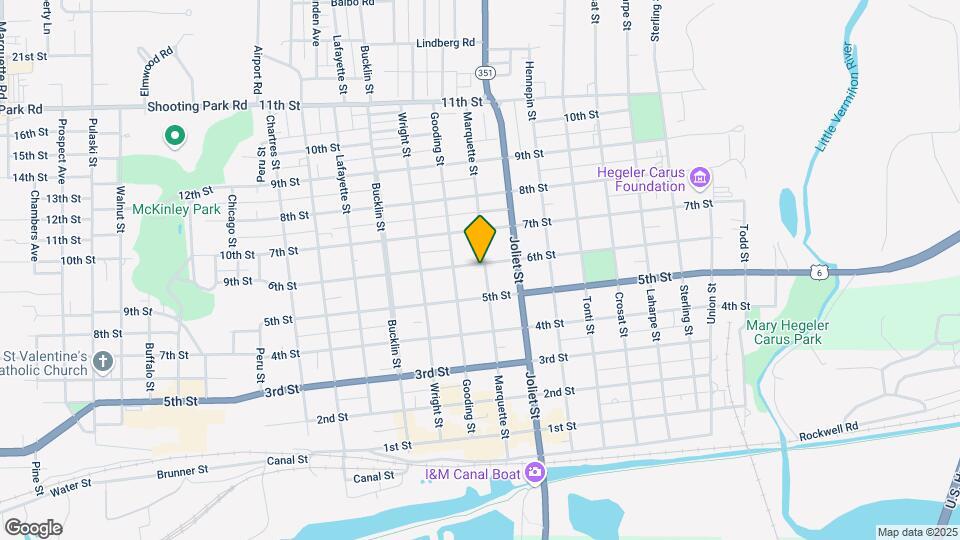 658 6th St Map and Location Details