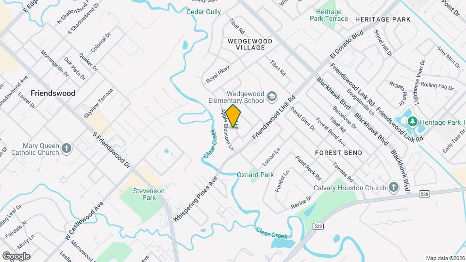 16422 Oxnard Ln Map and Location Details