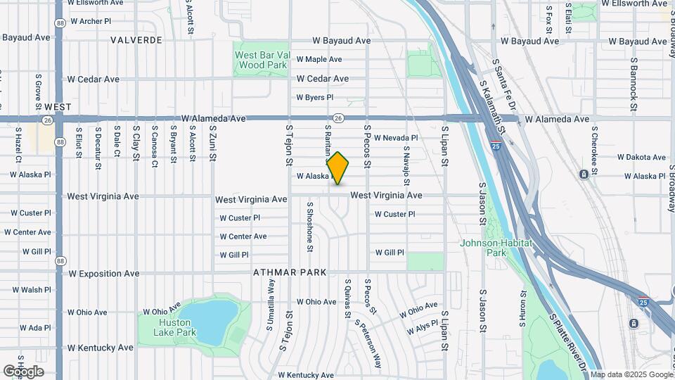 1765 W Virginia Ave Map and Location Details