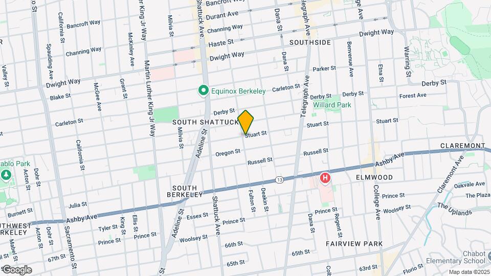2801 Fulton St, Unit B Map and Location Details