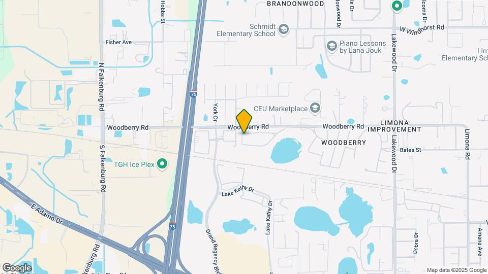 2327 Lake Woodberry Cir Map and Location Details