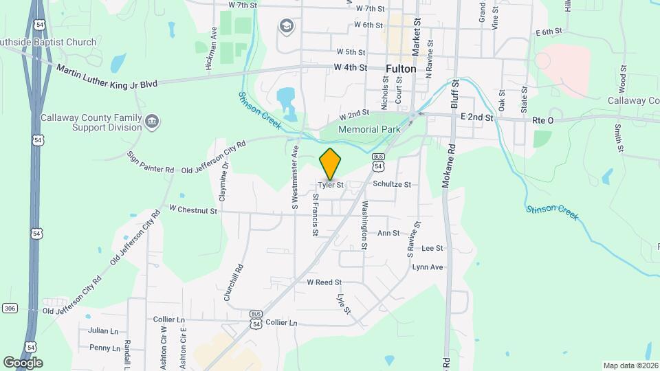 208 Tyler St Map and Location Details