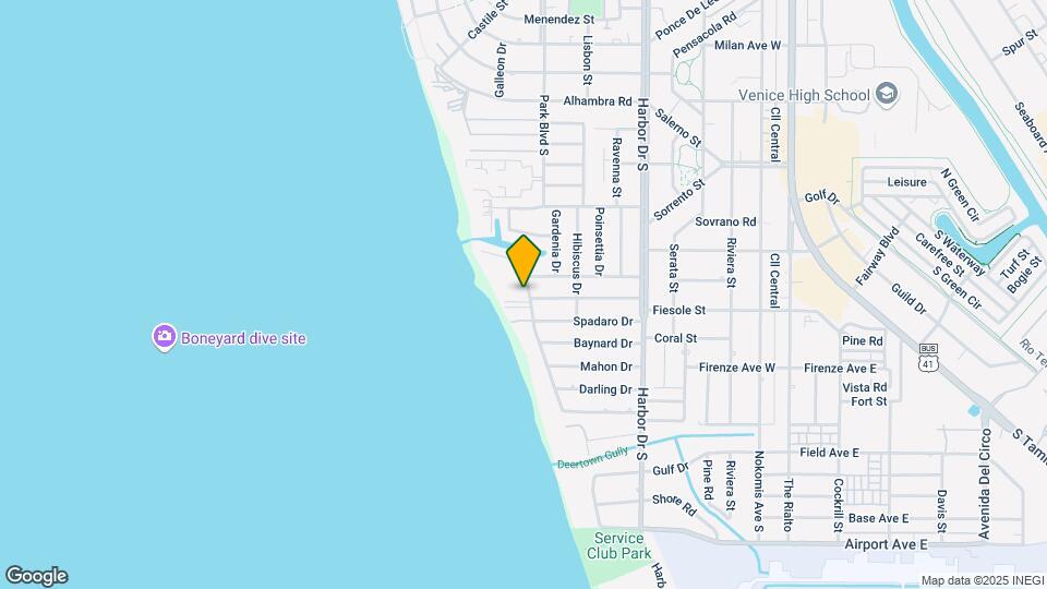 700 Golden Beach Blvd Map and Location Details