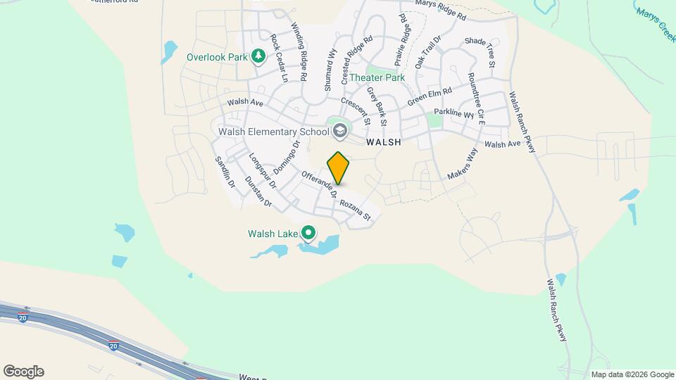 2325 Offerande Dr Map and Location Details