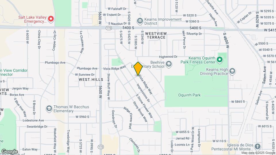 5367 W Stony Vis Dr Map and Location Details