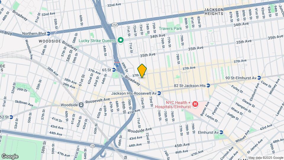 37-11-37-15 72nd St Map and Location Details