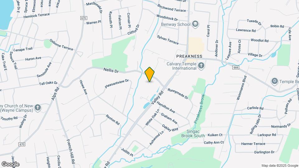 Preakness Commons Office Mapa y Detalles de la Ubicación