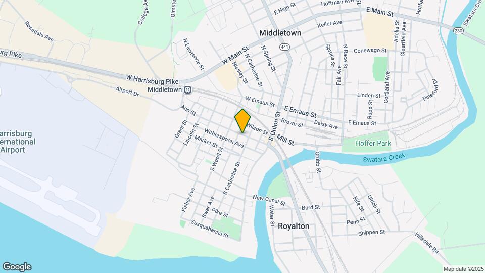 124 Ann St Map and Location Details