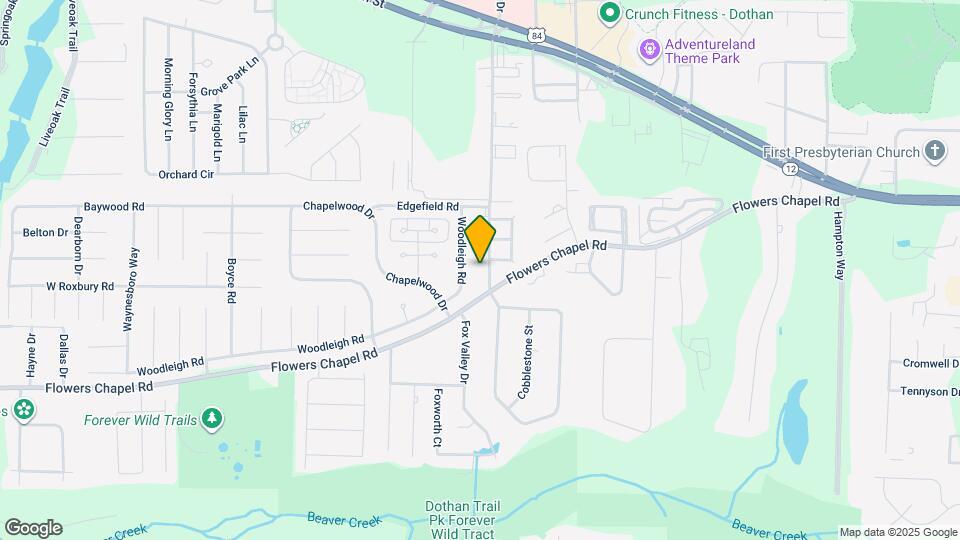 520 S Woodburn Dr Map and Location Details
