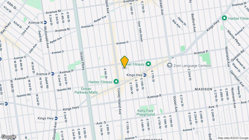 1629 E 12th St Mapa y Detalles de la Ubicación