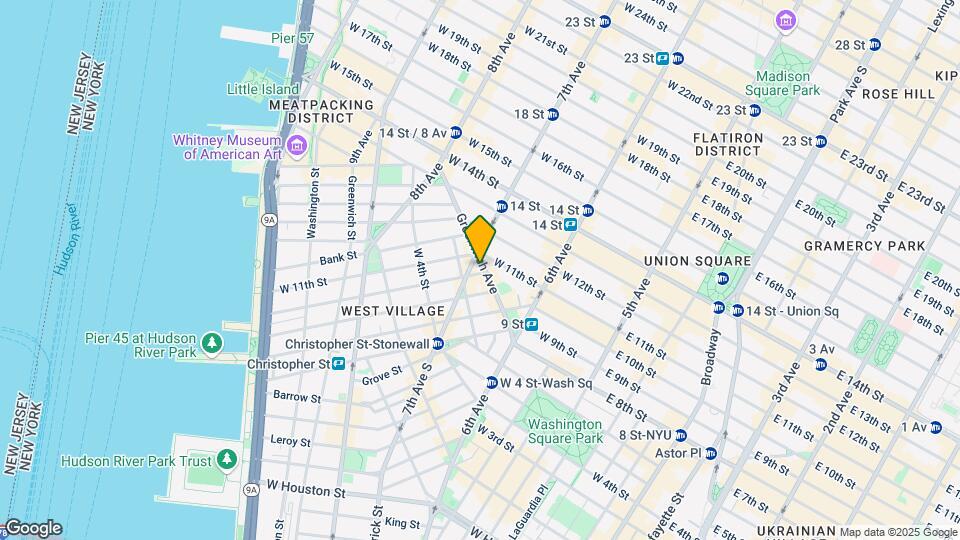 1 Perry St Mapa y Detalles de la Ubicación