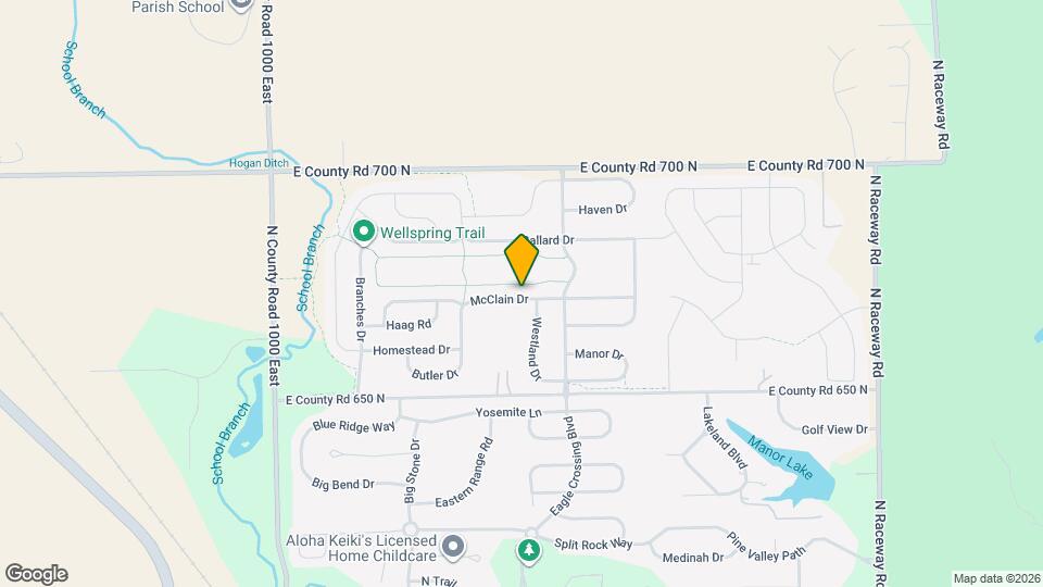 10522 McClain Dr Mapa y Detalles de la Ubicación