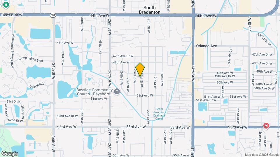 4908 21st St W Map and Location Details