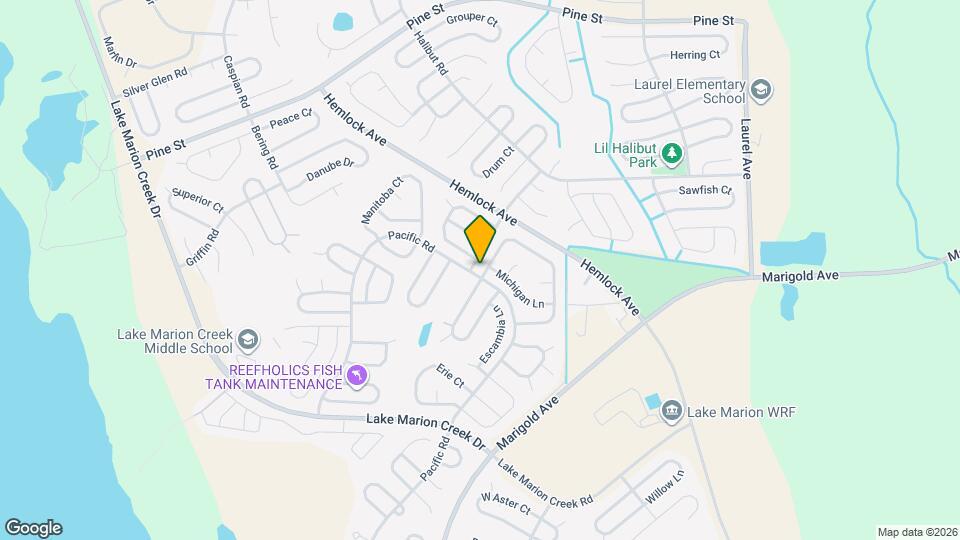 1902 Michigan Ct Mapa y Detalles de la Ubicación