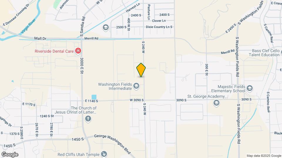 2906 S 240 W Map and Location Details