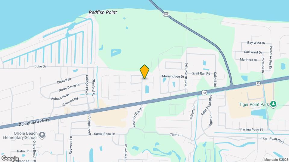 1610 Green Briar Pkwy Map and Location Details