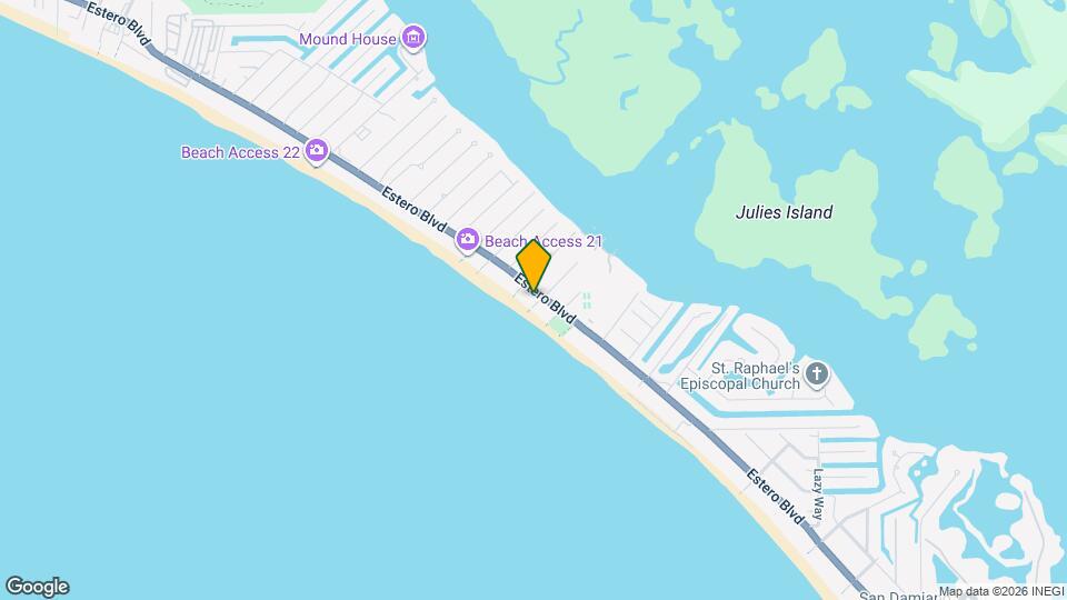 4450 Estero Blvd Mapa y Detalles de la Ubicación