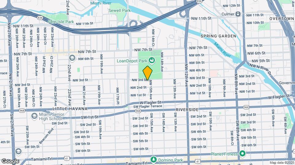 1520 NW 3rd St Map and Location Details