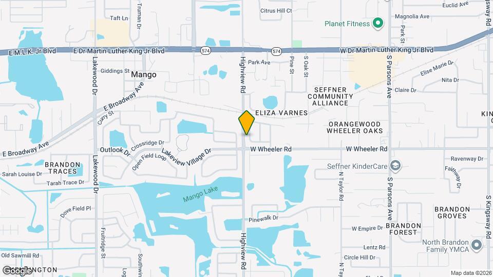 1309 Canyon Oaks Dr Map and Location Details