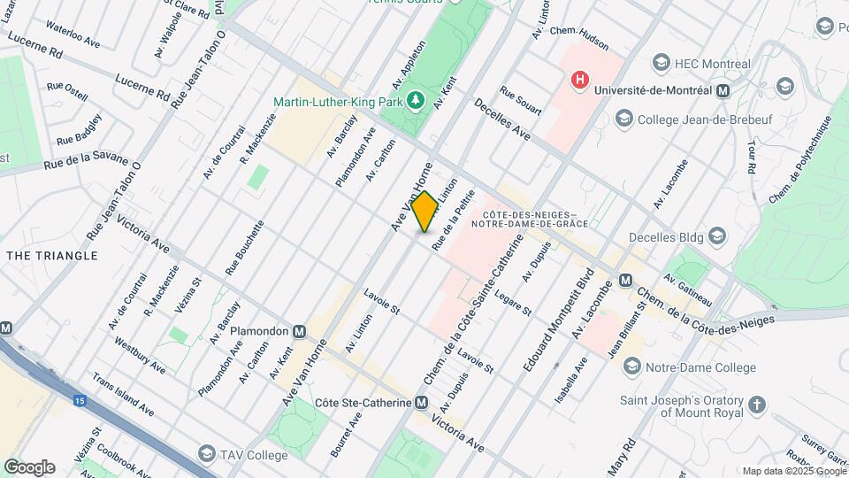 3940 Linton Av Map and Location Details