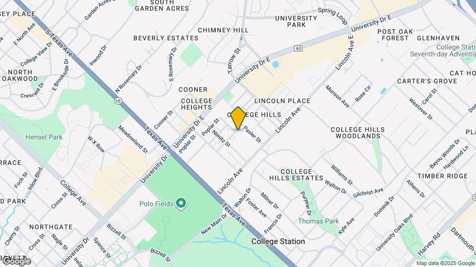 725 Turner St Map and Location Details