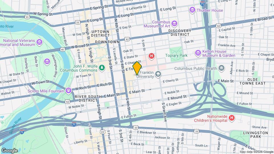 199 S 5th St Map and Location Details