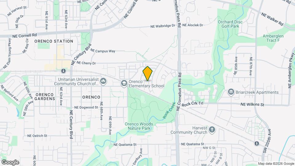 7261 NE Stoneybrook St Map and Location Details