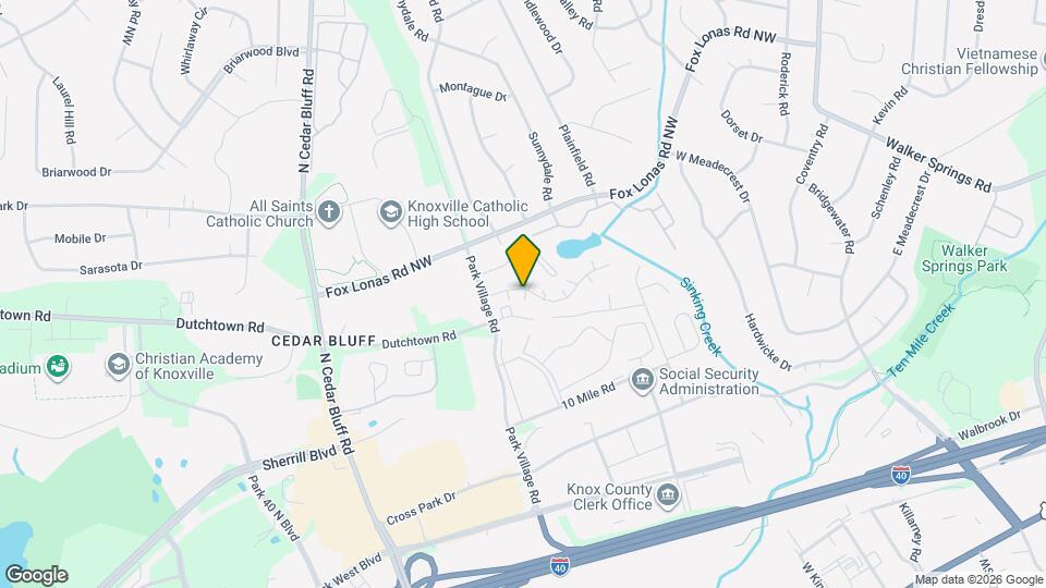 9148 Cedarpark Ln NW Map and Location Details