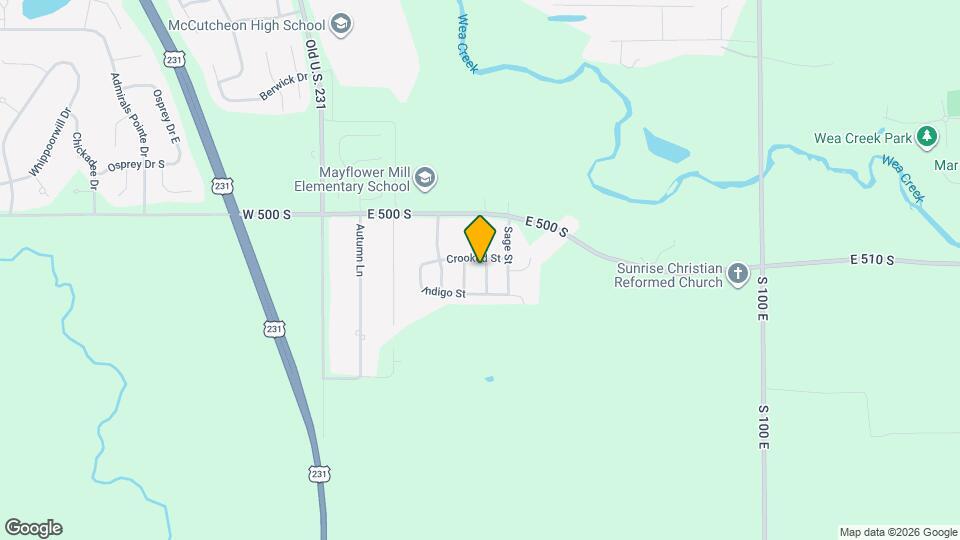 5126 Indigo Ct Map and Location Details