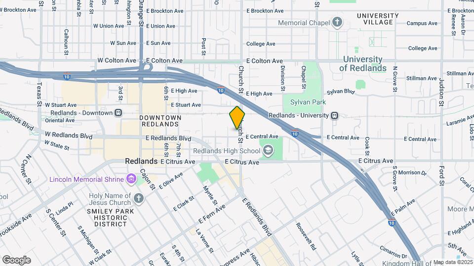 205 Church St, Unit 205 Map and Location Details
